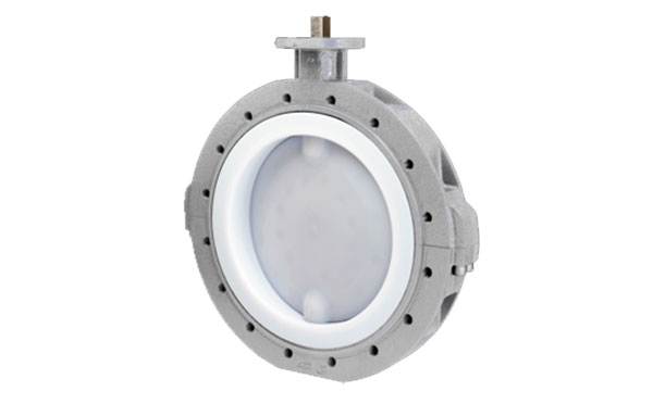 盖米 PTFE密封裸轴蝶阀 盖米 PTFE密封裸轴蝶阀